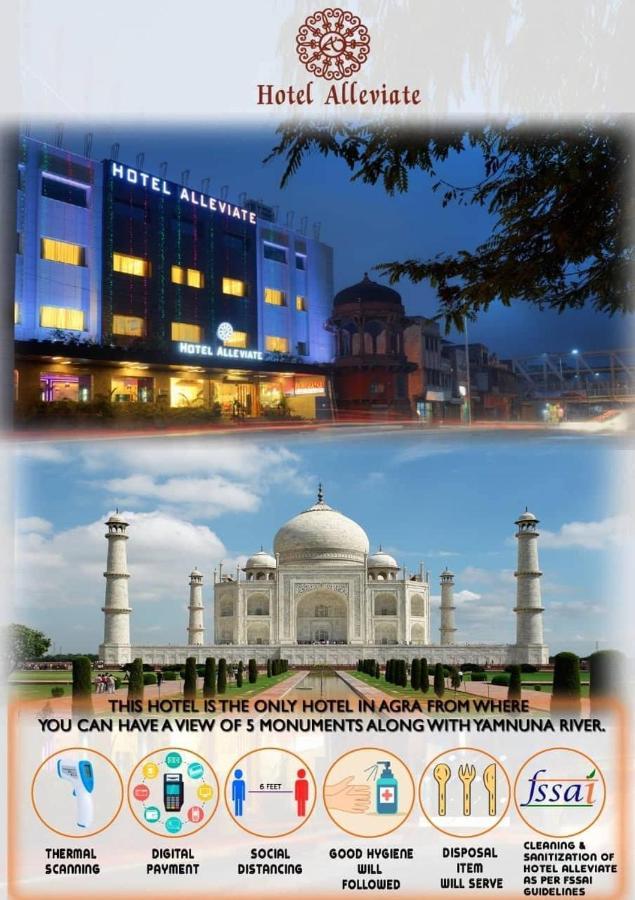 Hotel Alleviate Agra  Exteriör bild