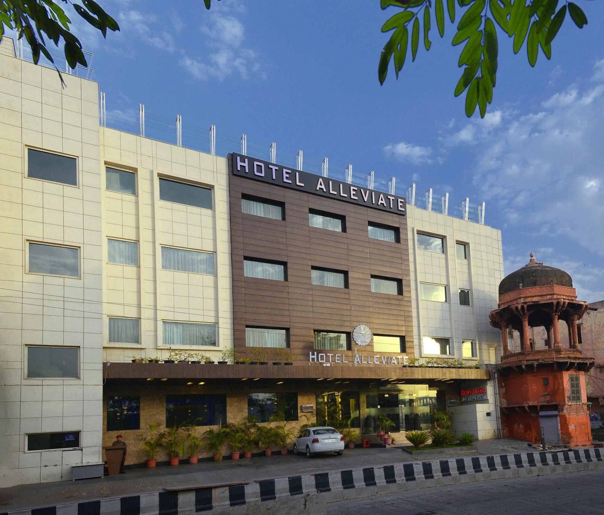 Hotel Alleviate Agra  Exteriör bild